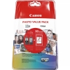 212641 - Original Valuepack Druckköpfe schwarz, color + 50 Fotopapier 10x15cm PG540L, CL541XL, 5224B007 Canon