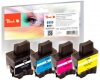 314987 - Peach Spar Pack Tintenpatronen kompatibel zu LC-900VAL Brother