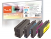 317248 - Peach Spar Pack Tintenpatronen kompatibel zu No. 950XL, No. 951XL, C2P43A HP