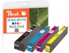 318024 - Peach Spar Pack Tintenpatronen kompatibel zu No. 970XL, No. 971XL, CN625A, CN626A, CN627A, CN628A HP