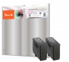 318711 - Peach Doppelpack Tintenpatronen schwarz kompatibel zu T050BK*2, S020187, S020093, S020108, C13T05014010 Epson