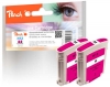 318783 - Peach Doppelpack Tintenpatronen magenta kompatibel zu No. 13 m*2, C4816AE*2 HP