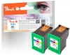 318796 - Peach Doppelpack Druckköpfe color kompatibel zu No. 351*2, CB337EE*2 HP