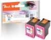 318806 - Peach Doppelpack Druckköpfe color kompatibel zu No. 901 C*2, CC656AE*2 HP