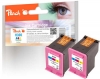 318841 - Peach Doppelpack Druckköpfe color kompatibel zu No. 300 c*2, CC643EE*2 HP