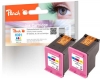 318843 - Peach Doppelpack Druckköpfe color kompatibel zu No. 301 c*2, CH562EE*2 HP