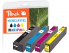 319101 - Peach Spar Pack Tintenpatronen kompatibel zu No. 970XL, No. 971XL, CN625A, CN626A, CN627A, CN628A HP