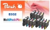319148 - Peach Spar Pack Plus Tintenpatronen kompatibel zu T0321, T0322, T0323, T0324 Epson