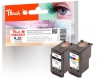 319169 - Peach Spar Pack Tintenpatronen kompatibel zu PG-540BK, CL-541C, 5225B006 Canon