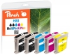 319346 - Peach Spar Pack Plus Tintenpatronen kompatibel zu No. 88, C9385AE*2, C9386AE, C9387AE, C9388AE HP