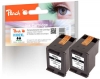 319613 - Peach Doppelpack Druckköpfe schwarz kompatibel zu No. 302XL bk*2, F6U68AE*2 HP
