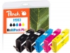 320000 - Peach Spar Pack Plus Tintenpatronen kompatibel zu No. 903, T6L99AE*2, T6L87AE, T6L91AE, T6L95AE HP