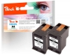 320040 - Peach Doppelpack Druckköpfe schwarz kompatibel zu No. 304XL BK*2, N9K08AE*2 HP