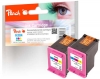 320053 - Peach Doppelpack Druckköpfe color kompatibel zu No. 304 C*2, N9K05AE*2 HP