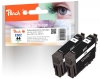 320865 - Peach Doppelpack Tintenpatronen schwarz kompatibel zu No. 502BK*2, C13T02V14010*2 Epson