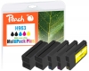 321043 - Peach Spar Pack Plus Tintenpatronen kompatibel zu No. 963, 6ZC70AE HP