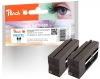 321245 - Peach Doppelpack Tintenpatronen schwarz kompatibel zu No. 957XL bk*2, L0R40AE*2 HP