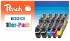 321665 - Peach 10er-Pack Tintenpatronen, XL-Füllung, kompatibel zu LC-3213 Brother