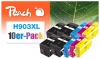 321754 - Peach 10er-Pack Tintenpatronen kompatibel zu No. 903XL, T6M15AE*4, T6M03AE*2, T6M07AE*2, T6M11AE*2 HP